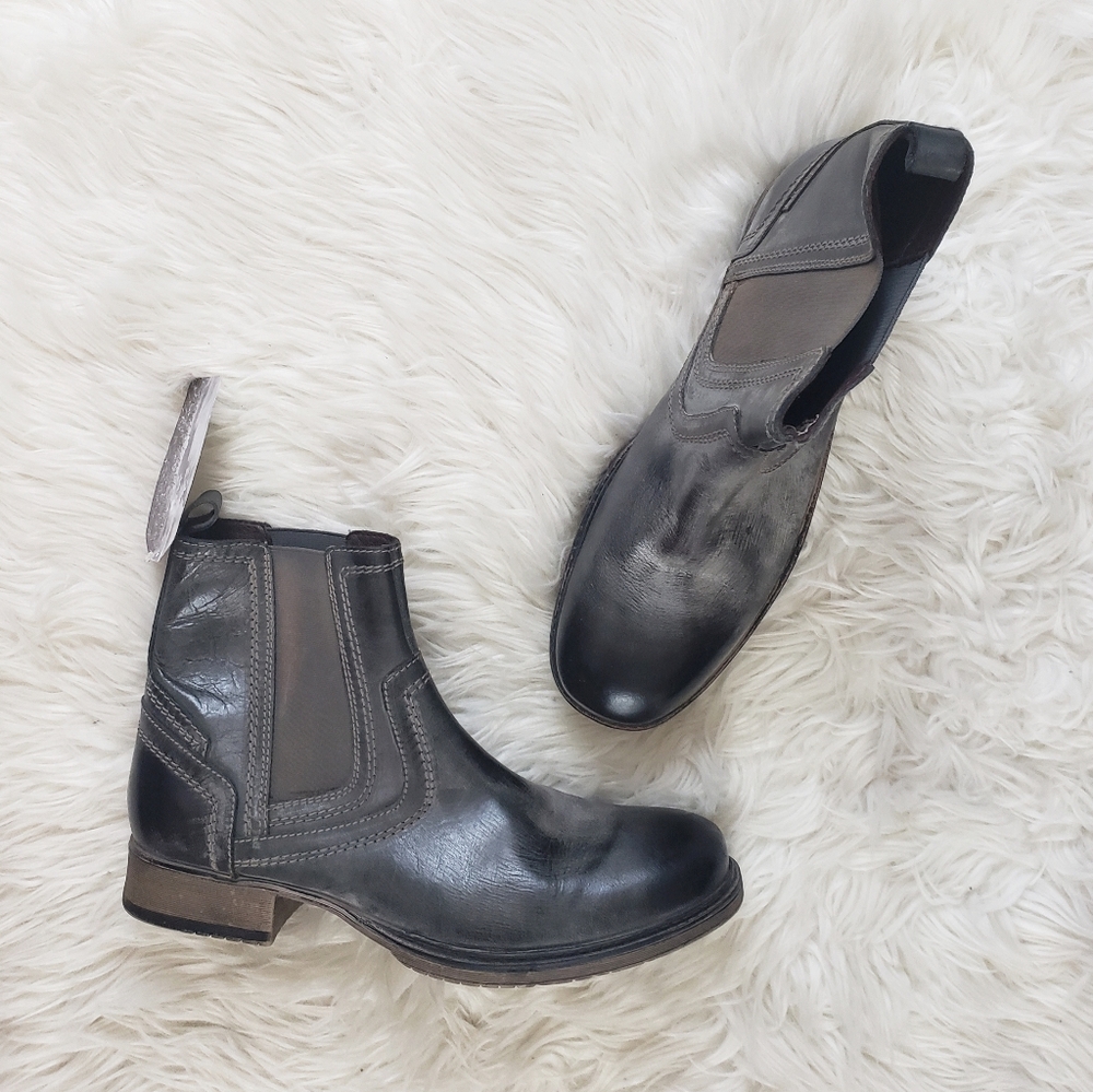 NEW Roan torrey Chelsea Gray Rust Boot